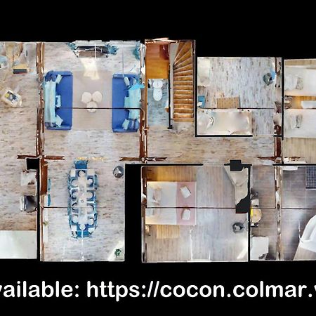 Le Cocon Colmarien - Proche Centre Ville Et Gare - Stationnement Gratuit - 10 Personnes ภายนอก รูปภาพ